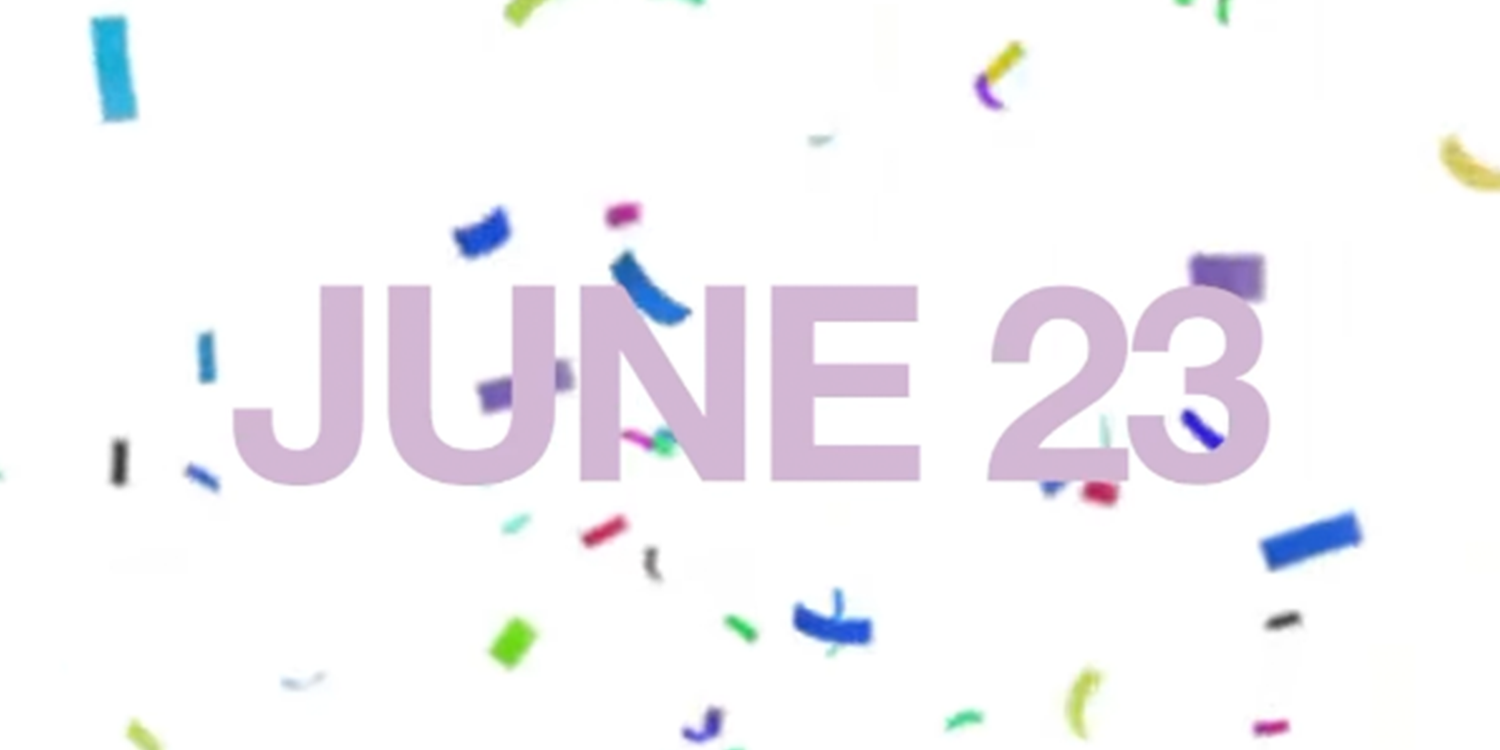 We're officially launching June 23!