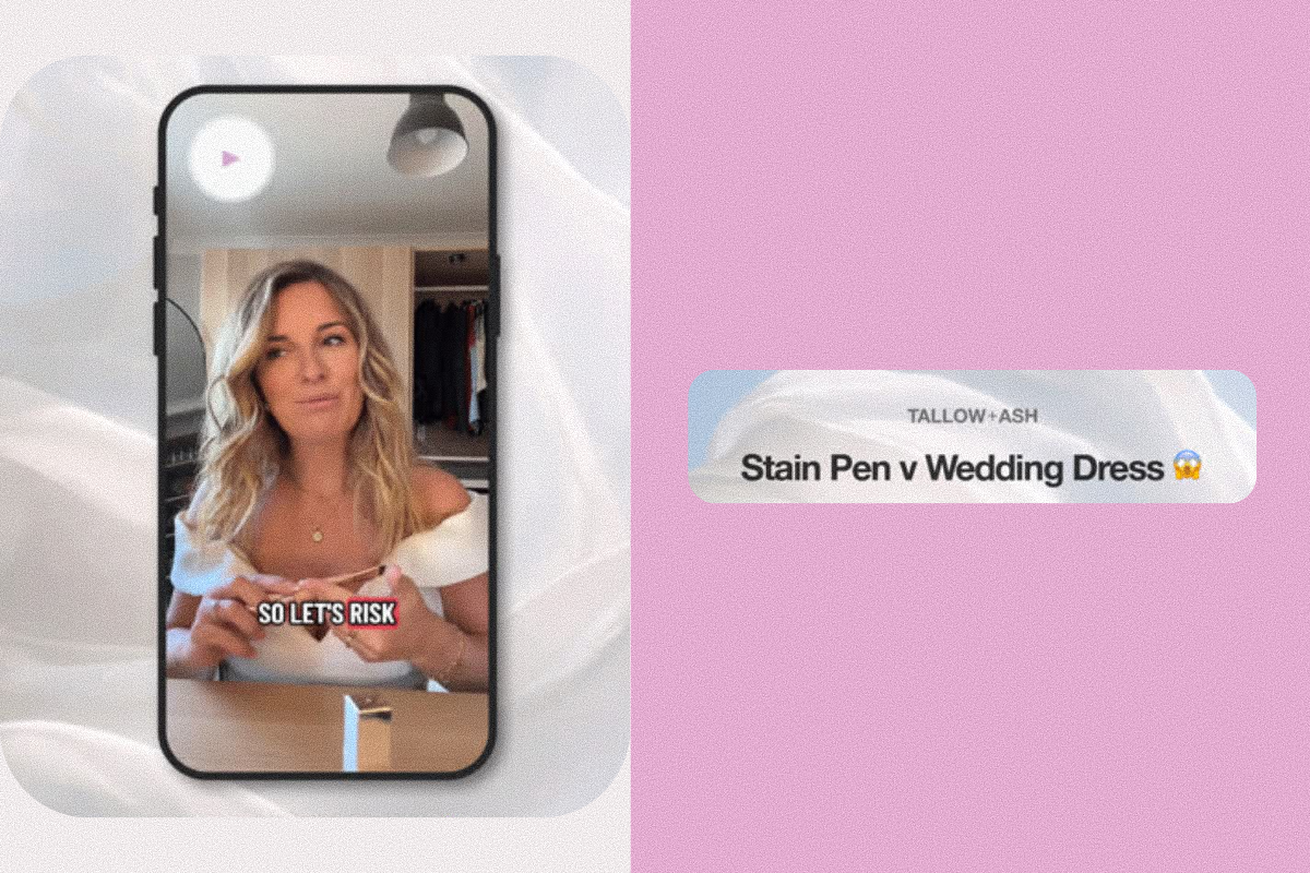 Stain Pen = Wedding Essential
