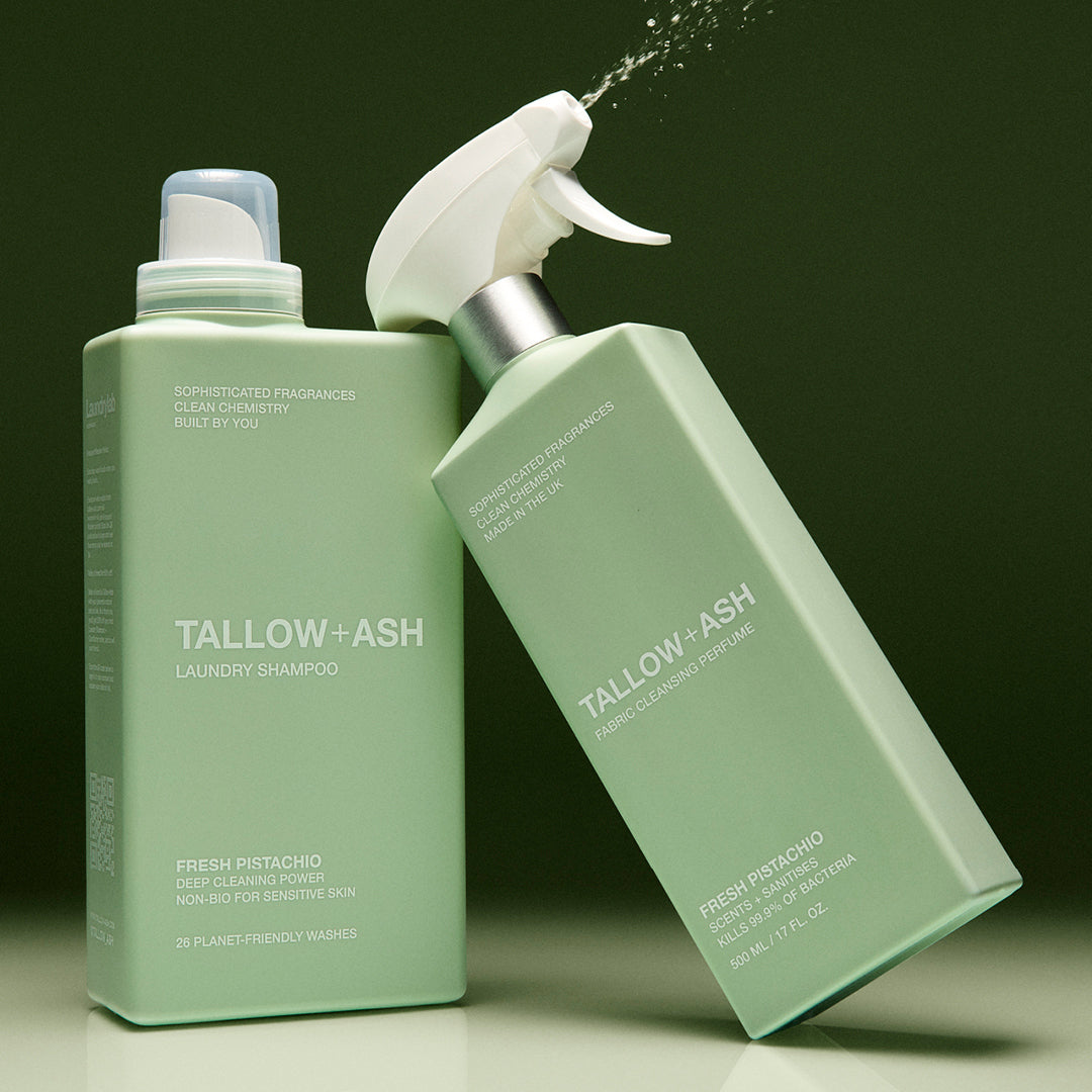Fresh Pistachio Laundry Shampoo + Conditioner