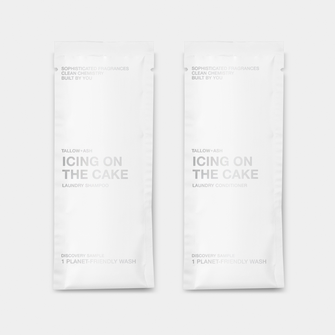 Icing On The Cake Shampoo + Conditioner Sample