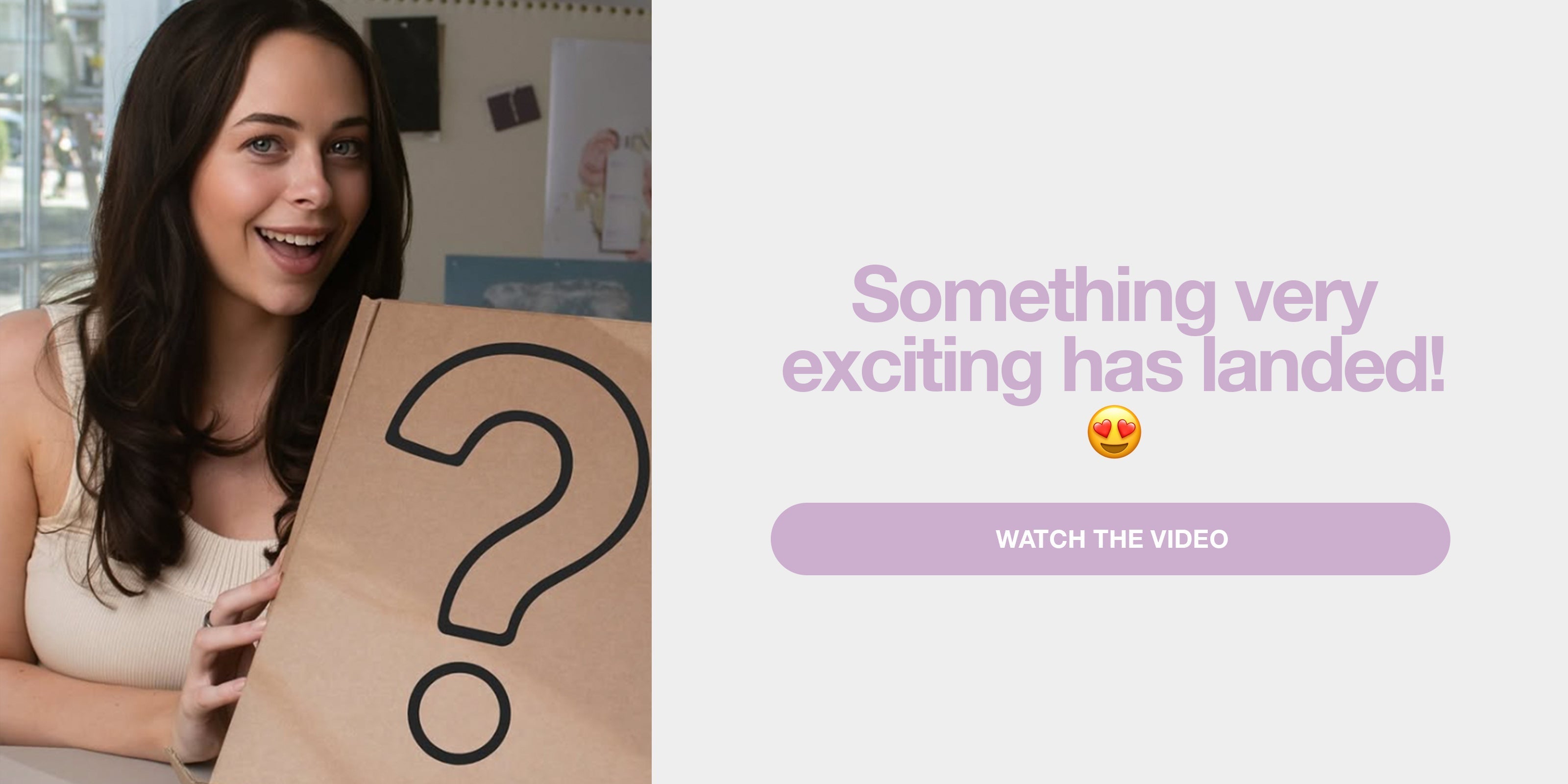 Something excited has landed!