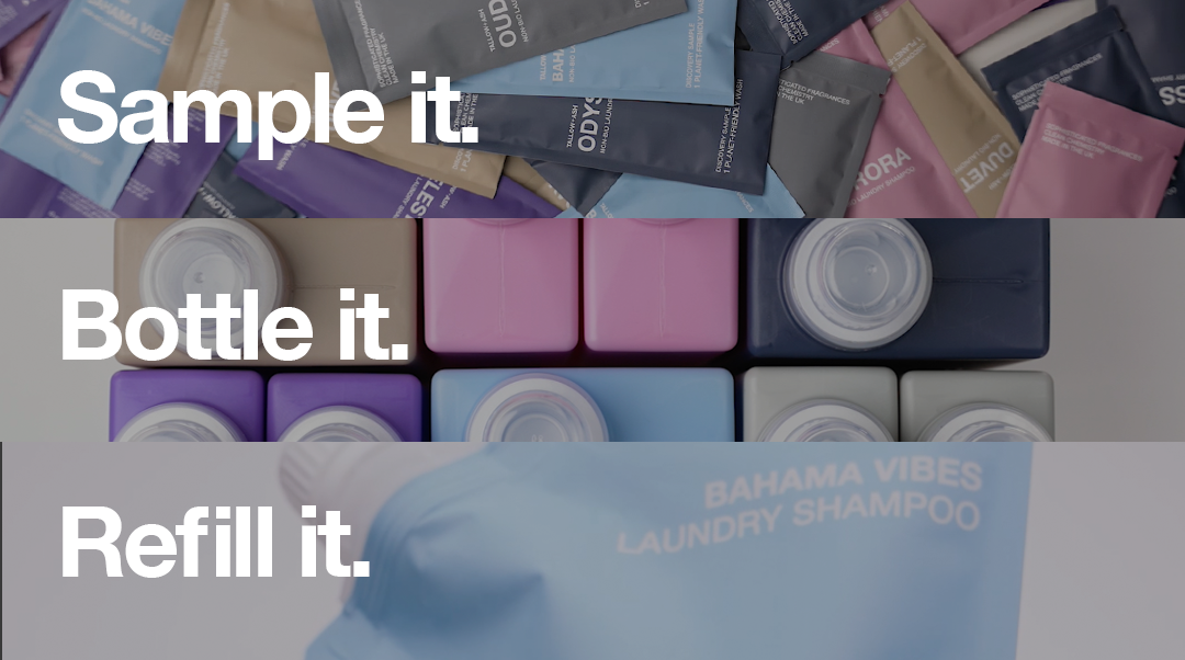 Sample it, Bottle it, Refill it 💜