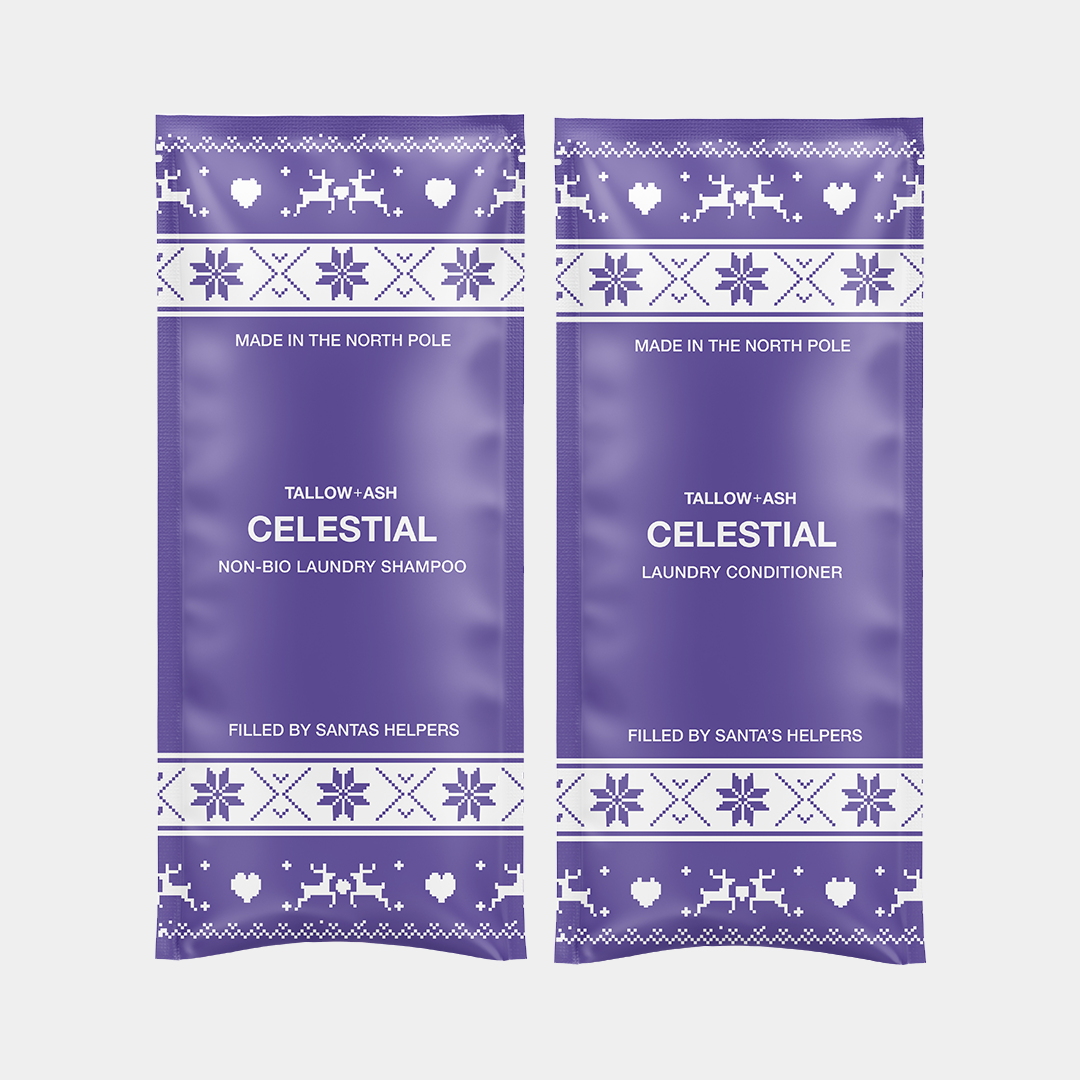 Celestial Christmas Laundry Shampoo + Conditioner Sample