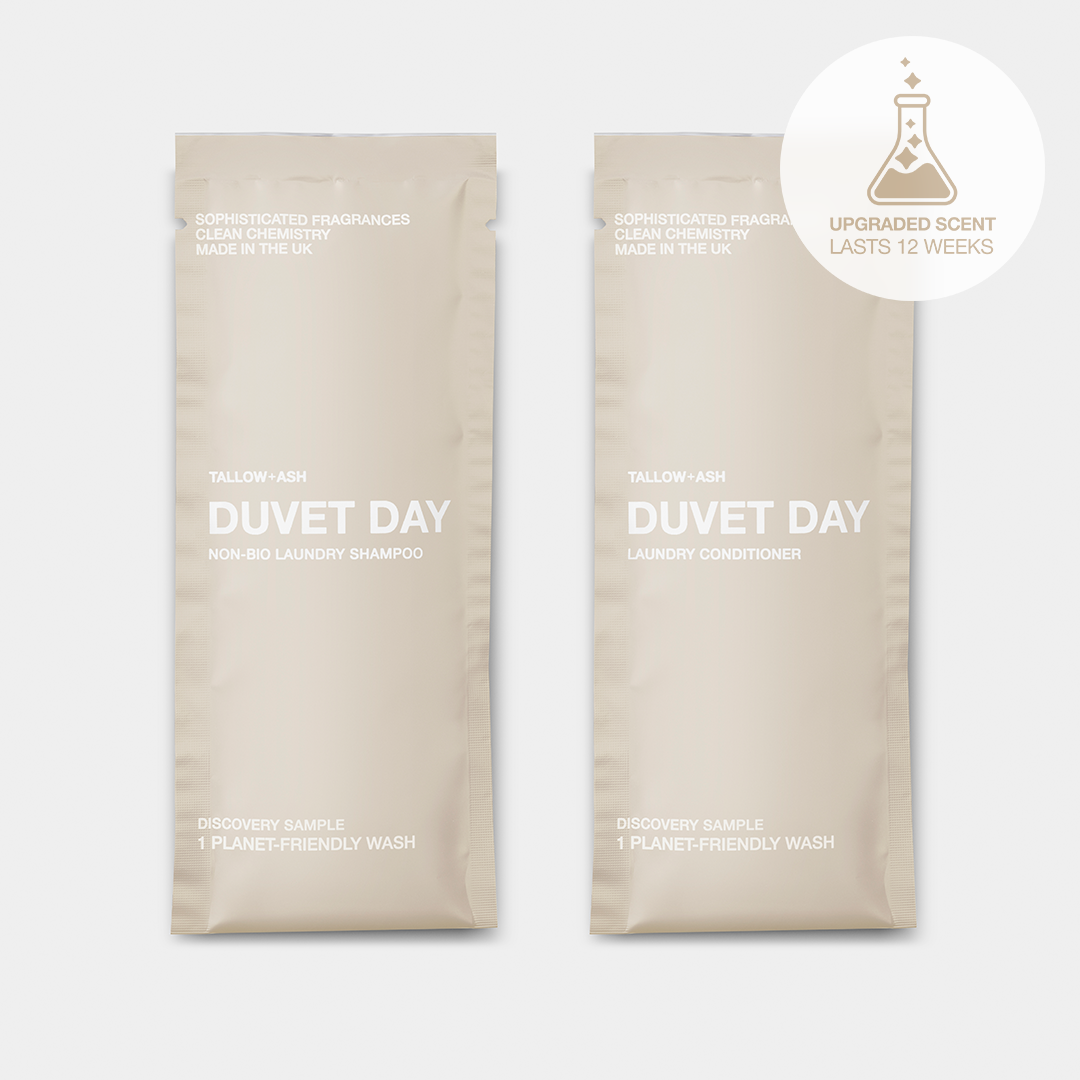Duvet Day Laundry Shampoo + Conditioner Sample