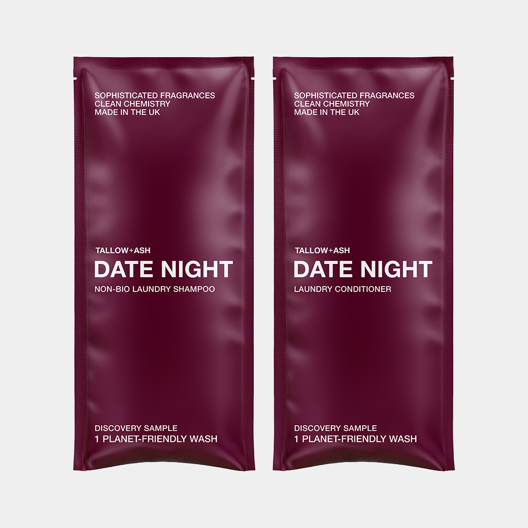 Campione di shampoo + balsamo per bucato Date Night