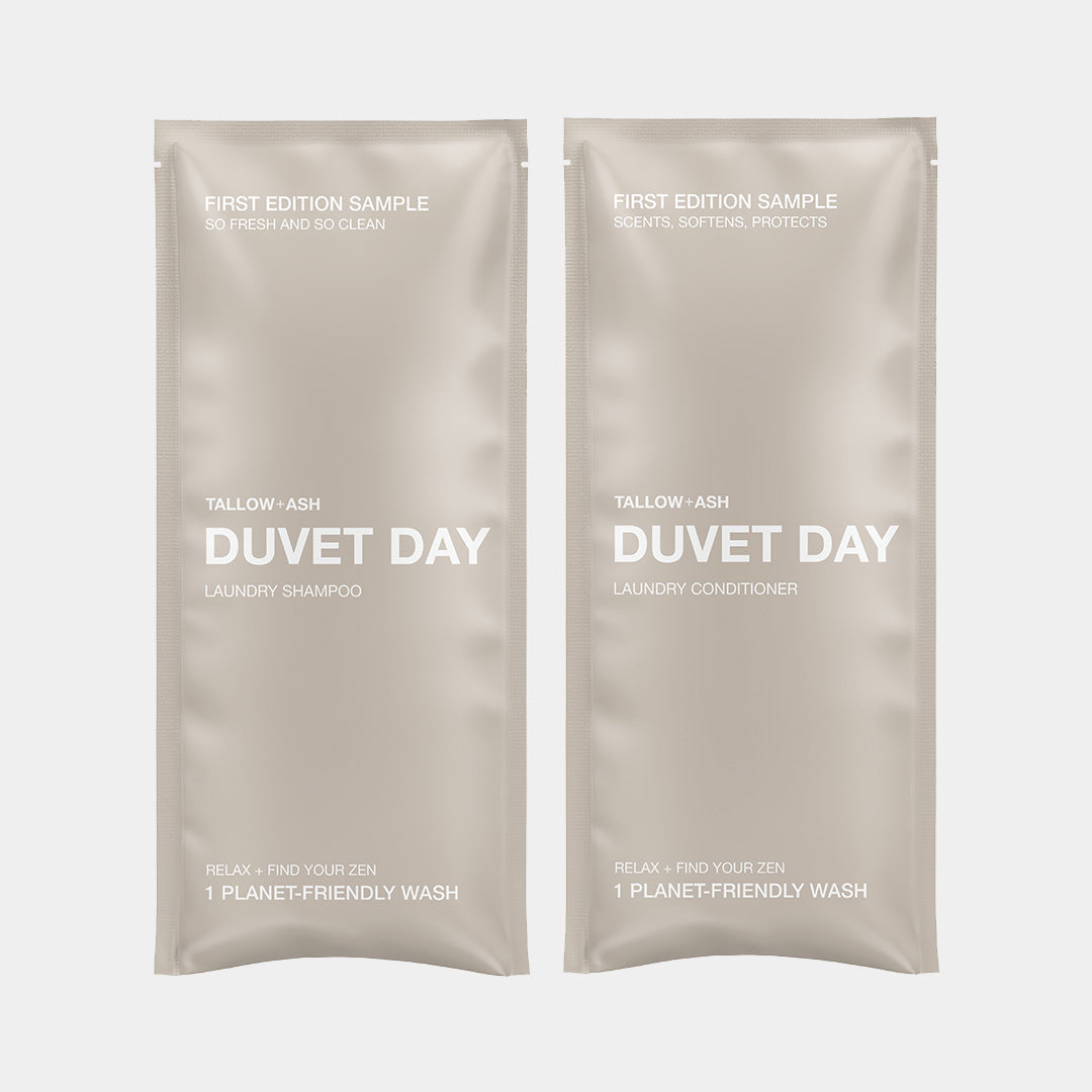 Duvet Day Laundry Shampoo + Conditioner Sample
