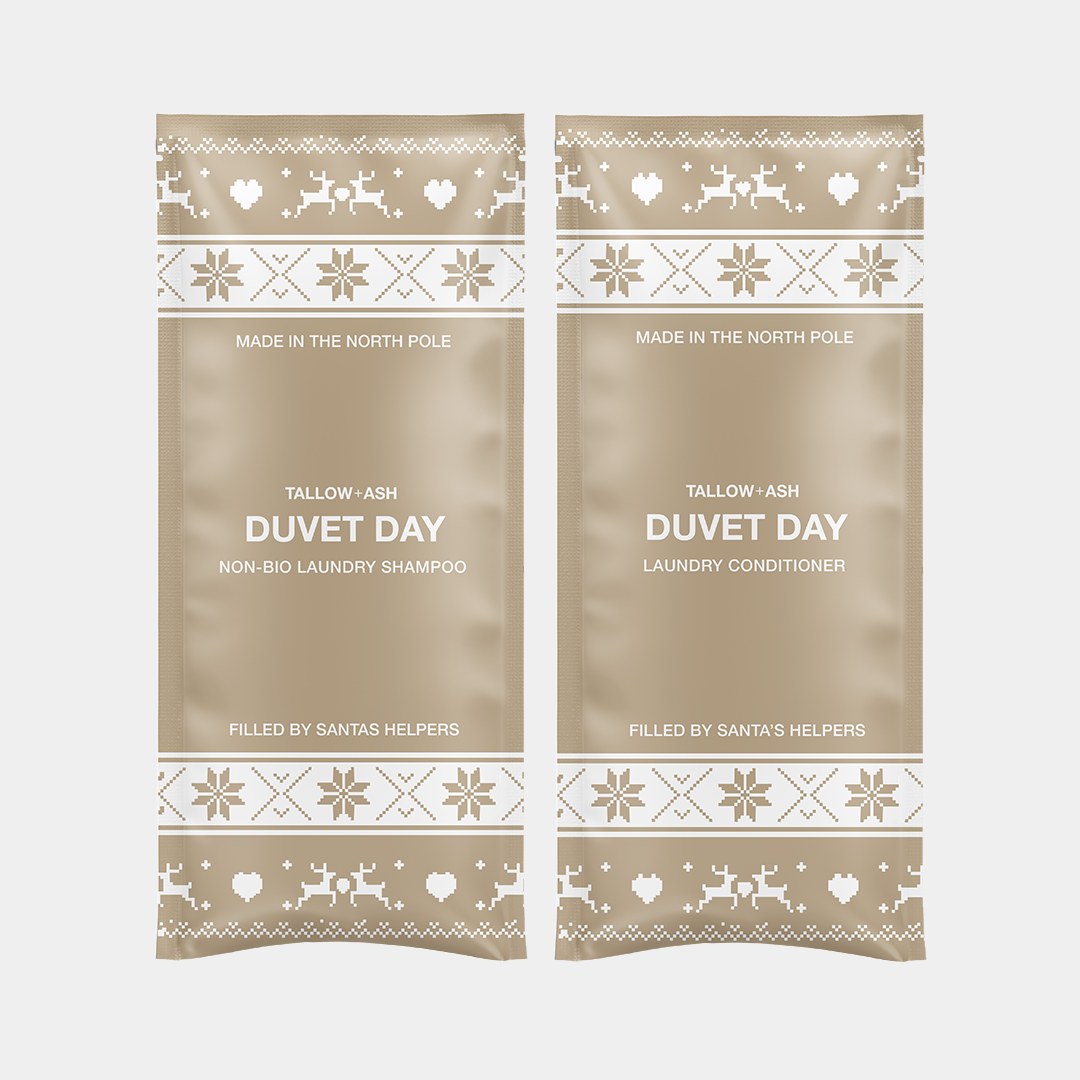 Duvet Day Christmas Laundry Shampoo + Conditioner Sample