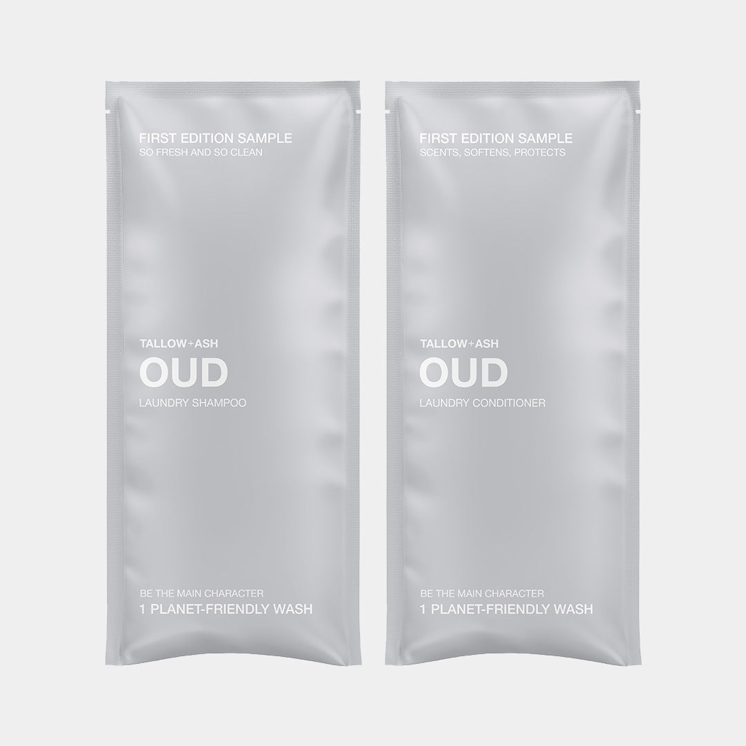 Oud Laundry Shampoo + Conditioner Sample