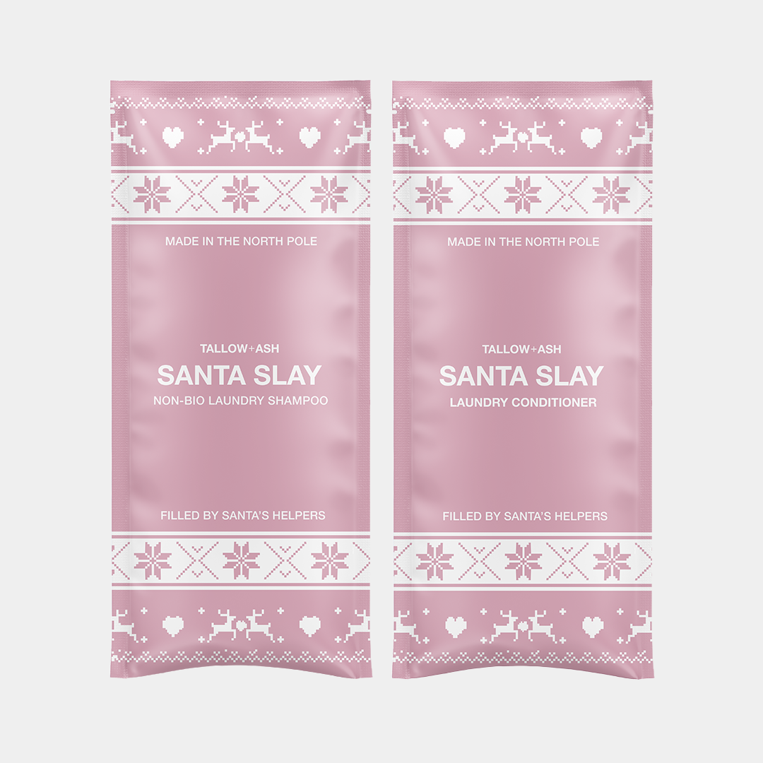 Santa Slay Christmas Laundry Shampoo + Conditioner Sample