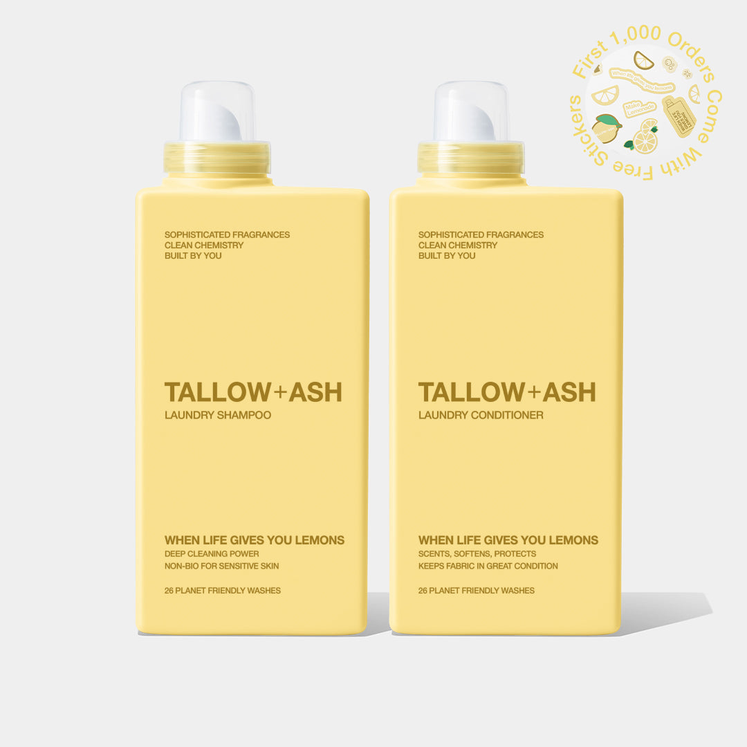 When Life Gives You Lemons Laundry Shampoo + Conditioner